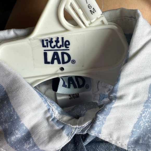 Little Lad baby boy outfit size 3-6 months shorts set NWT - Picture 5 of 6